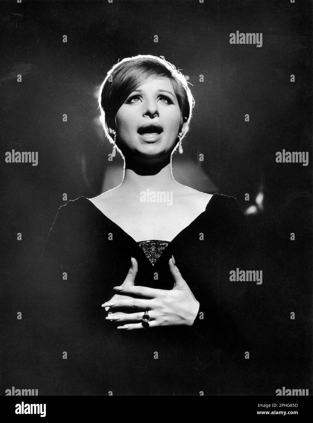 BARBRA STREISAND in FUNNY GIRL (1968), directed by WILLIAM WYLER