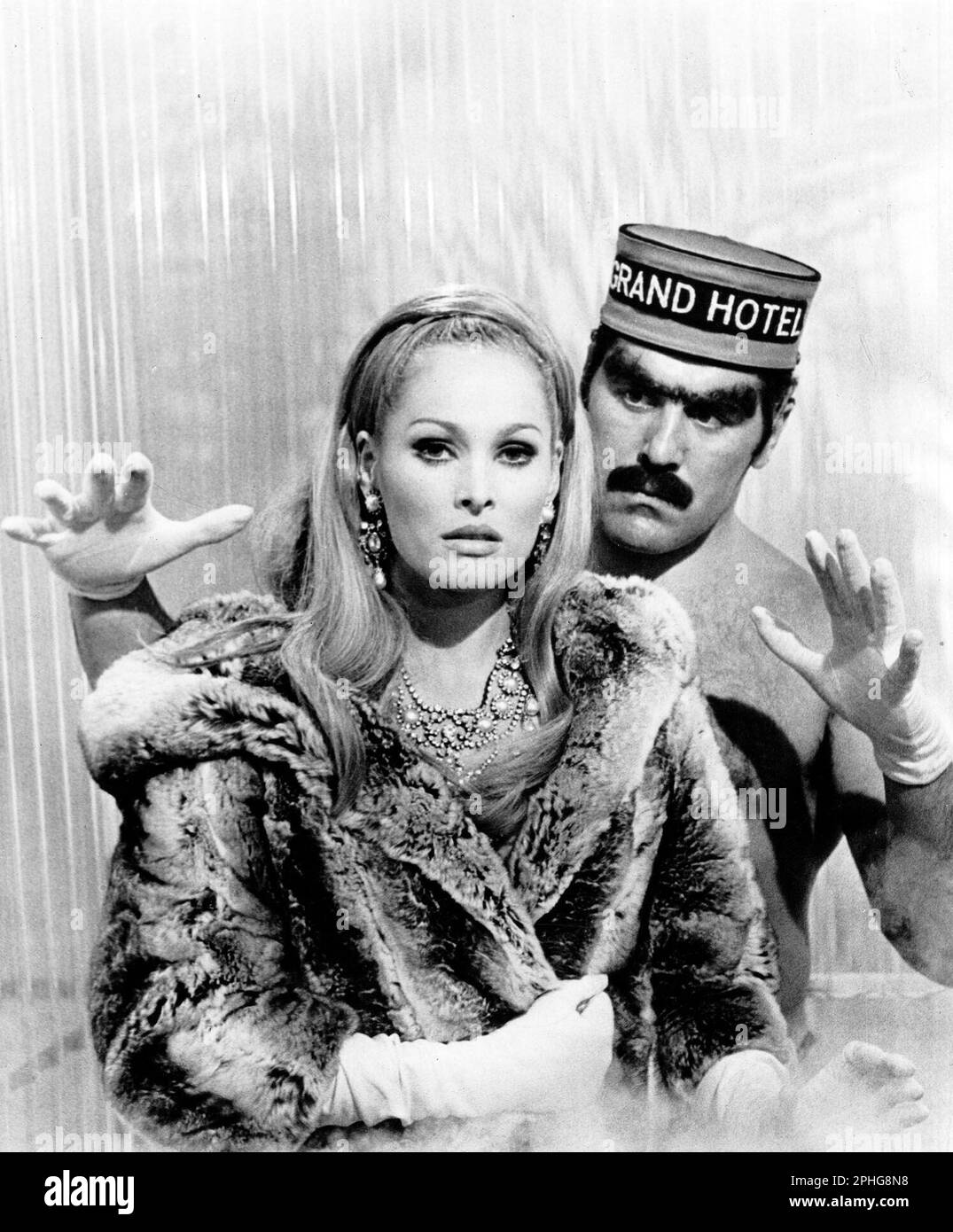URSULA ANDRESS and MARIO ADORF in ANYONE CAN PLAY (1968) -Original