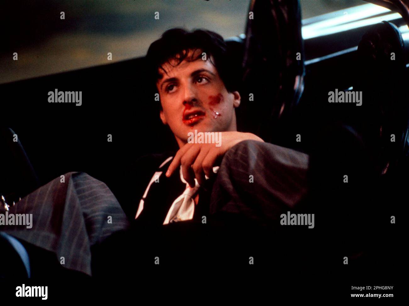 SYLVESTER STALLONE in DEATH RACE 2000 (1975), directed by PAUL BARTEL. Credit: NEW WORLD INTERNATIONAL / Album Stock Photo