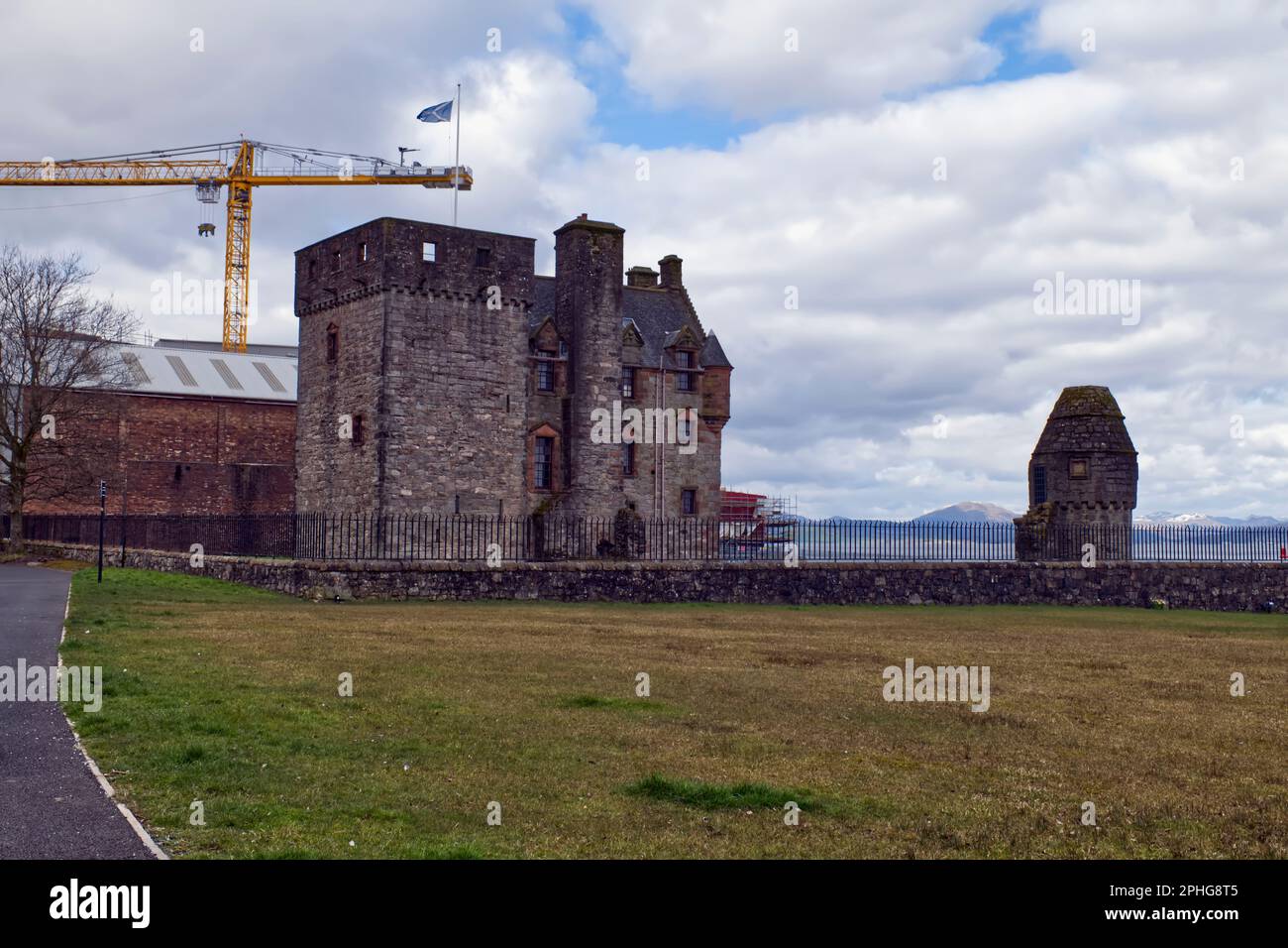 Newark Castle, Port Glasgow,Inverclyde,Scotland,UK Stock Photo - Alamy