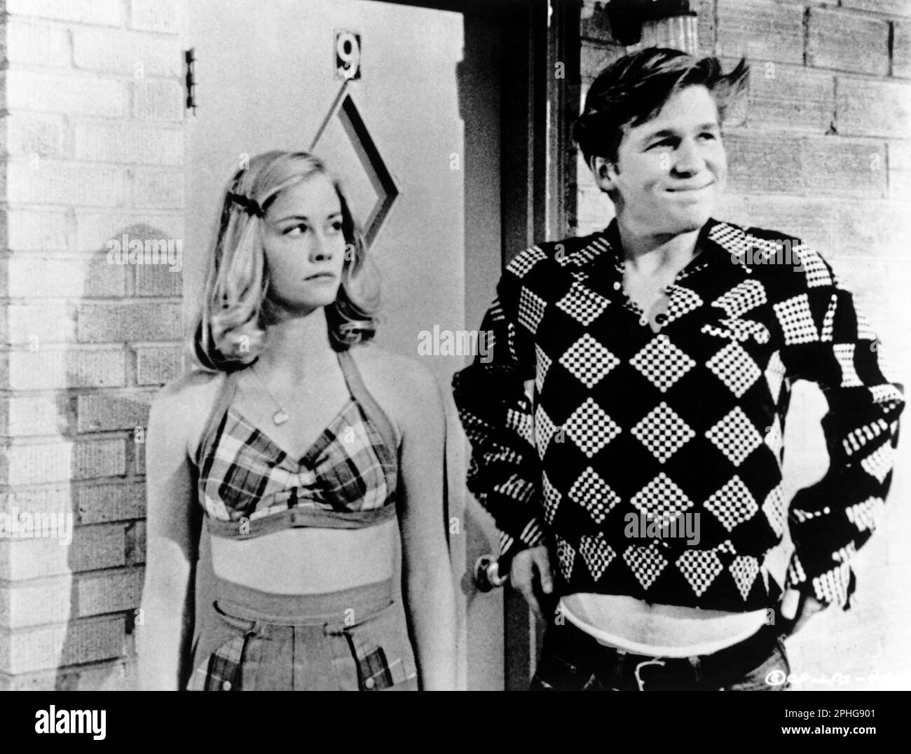 JEFF BRIDGES and CYBILL SHEPHERD in THE LAST PICTURE SHOW (1971), directed by PETER BOGDANOVICH. Credit: COLUMBIA PICTURES / Album Stock Photo