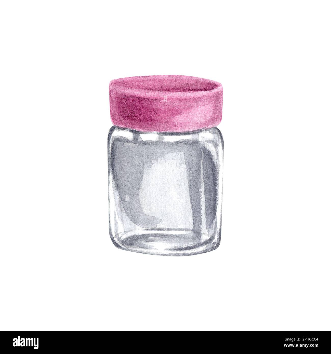 Nailpolish and cosmetic bottle sketch illustration in a watercolor style  isolated element. Watercolour background set Stock Photo - Alamy