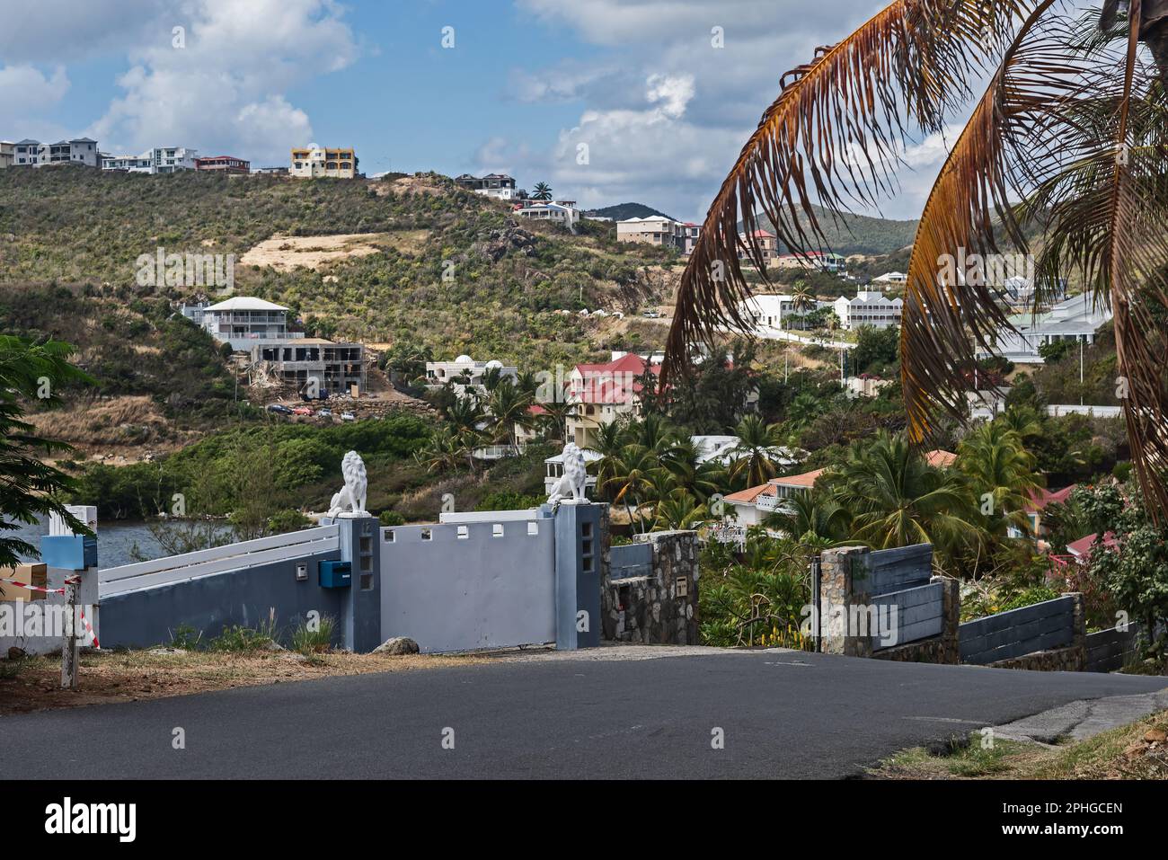 Manor, St. Maarten, Southern Caribbean Stock Photo Alamy