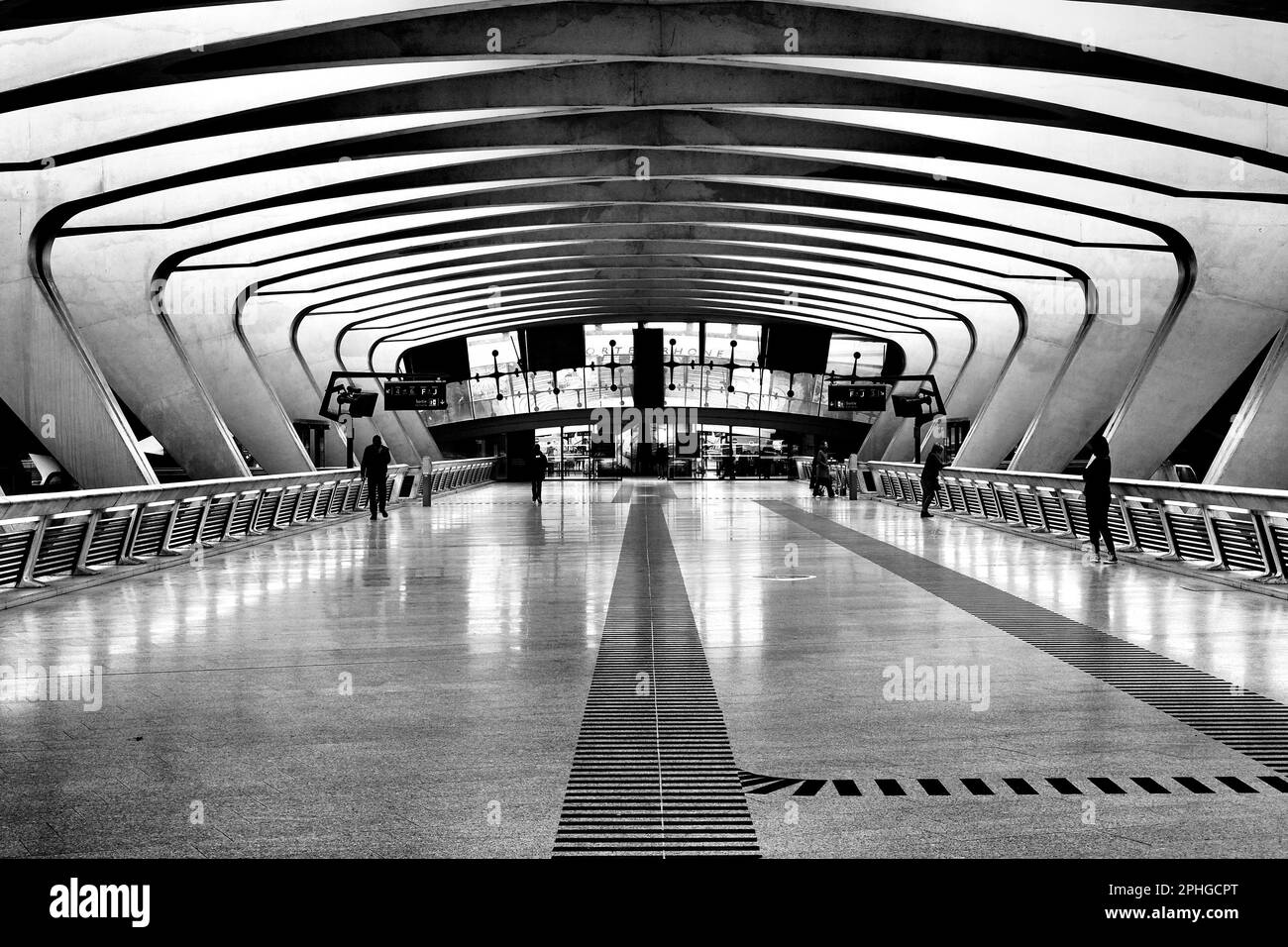 Gare De Lyon Saint Exupery TGV railway Station in Colombier Saugnieu France Stock Photo