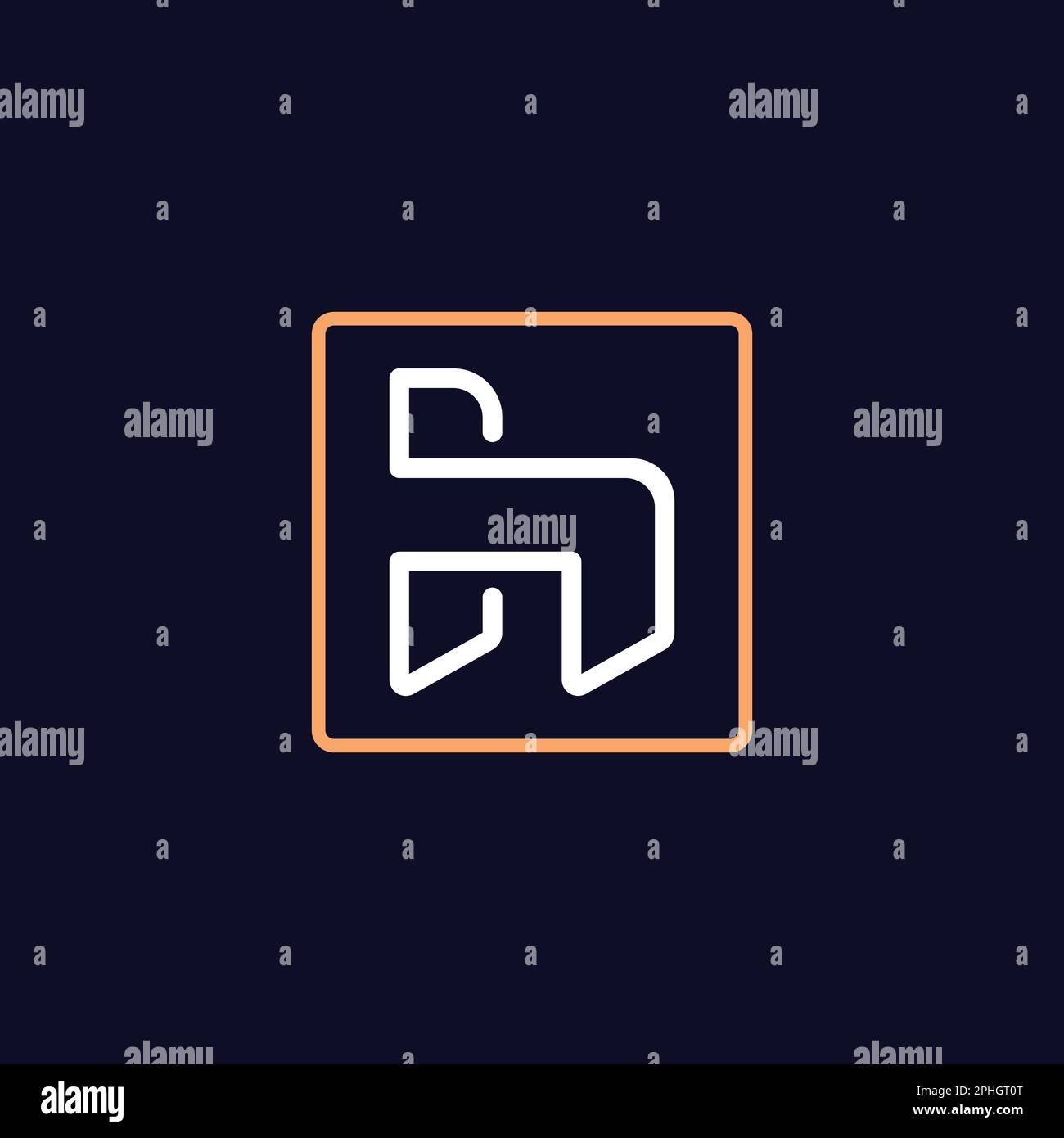 H Letter Furniture Chair Royal Luxury Home Decor Brand Monogram Logo