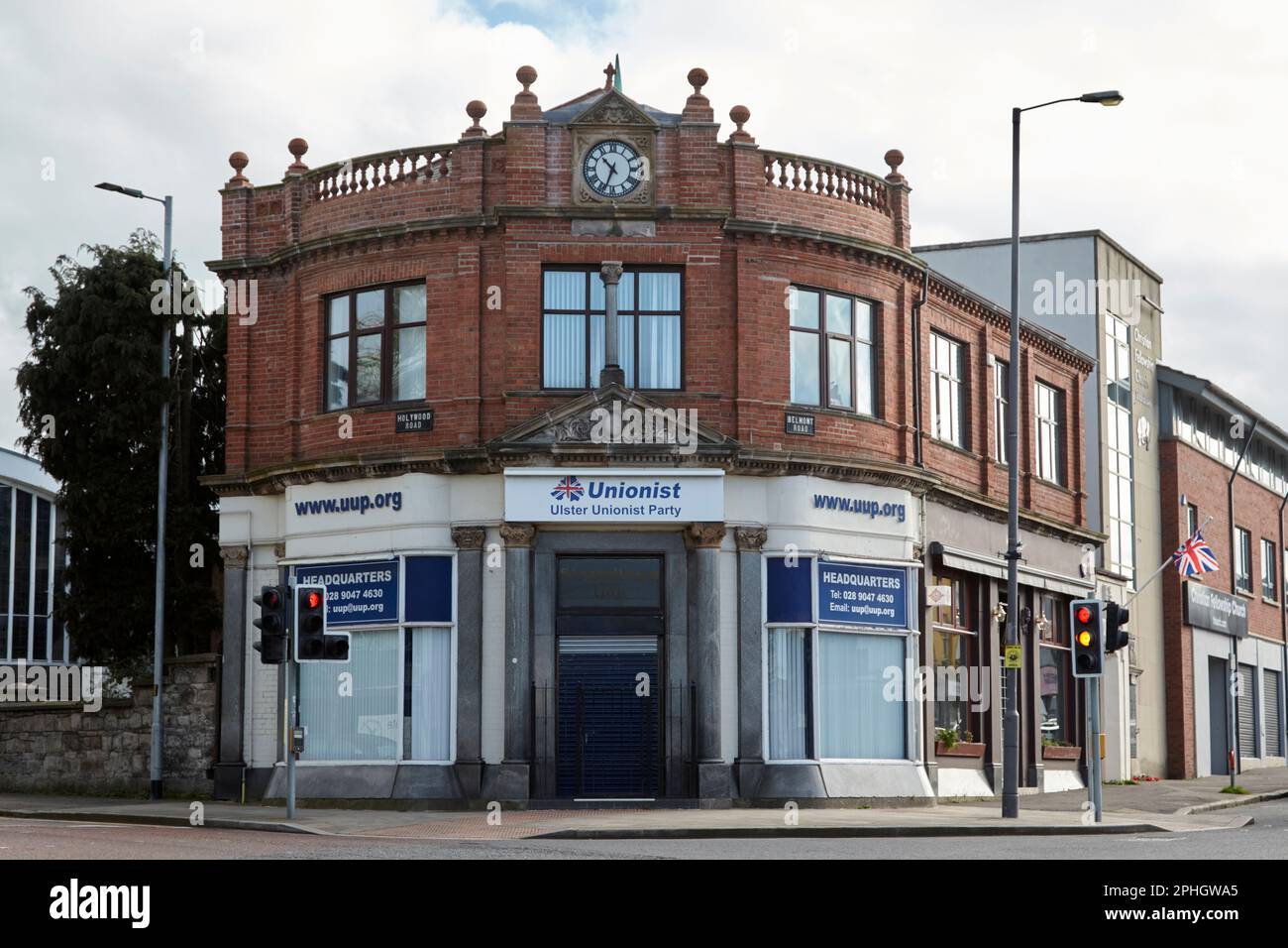 strandtown hall Ulster Unionist Party headquarters UUP Belmont road