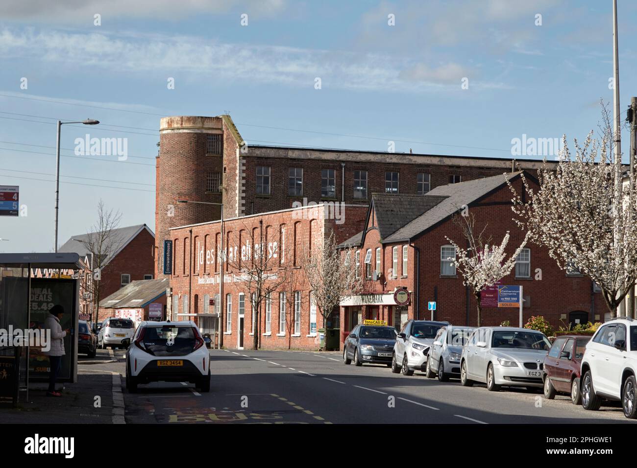historic Owen O'Cork mill on the beersbridge road part of the belfast