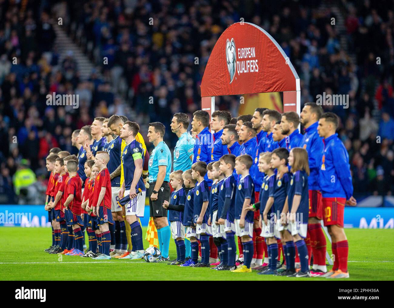 28th March 2023; Hampden Park, Glasgow, Scotland Euro 2024 Qualifier