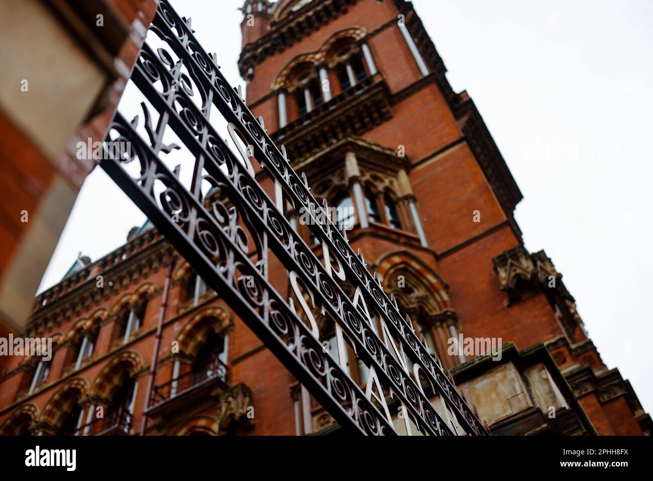 map of st pancras station london
