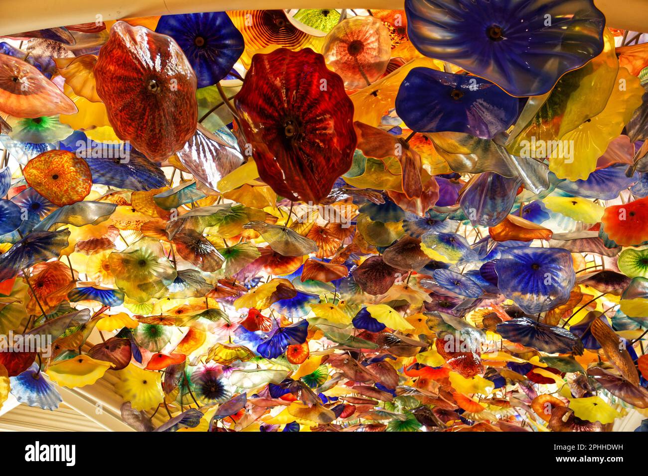 The 2017 interior design of Bellagio Hotel & Casino, Las Vegas, Nevada ...