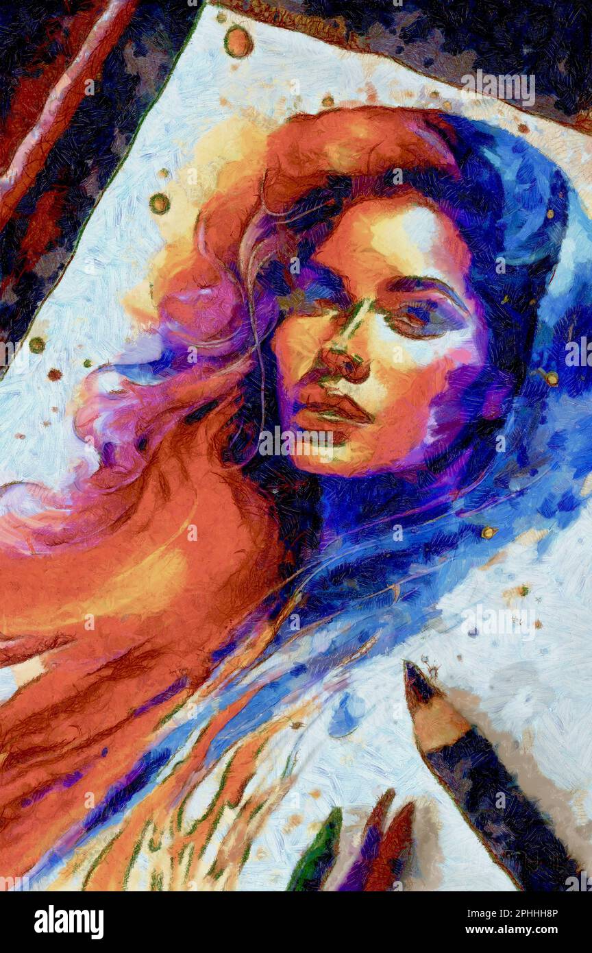 This handpainted artwork perfect for adding a touch of adventure to