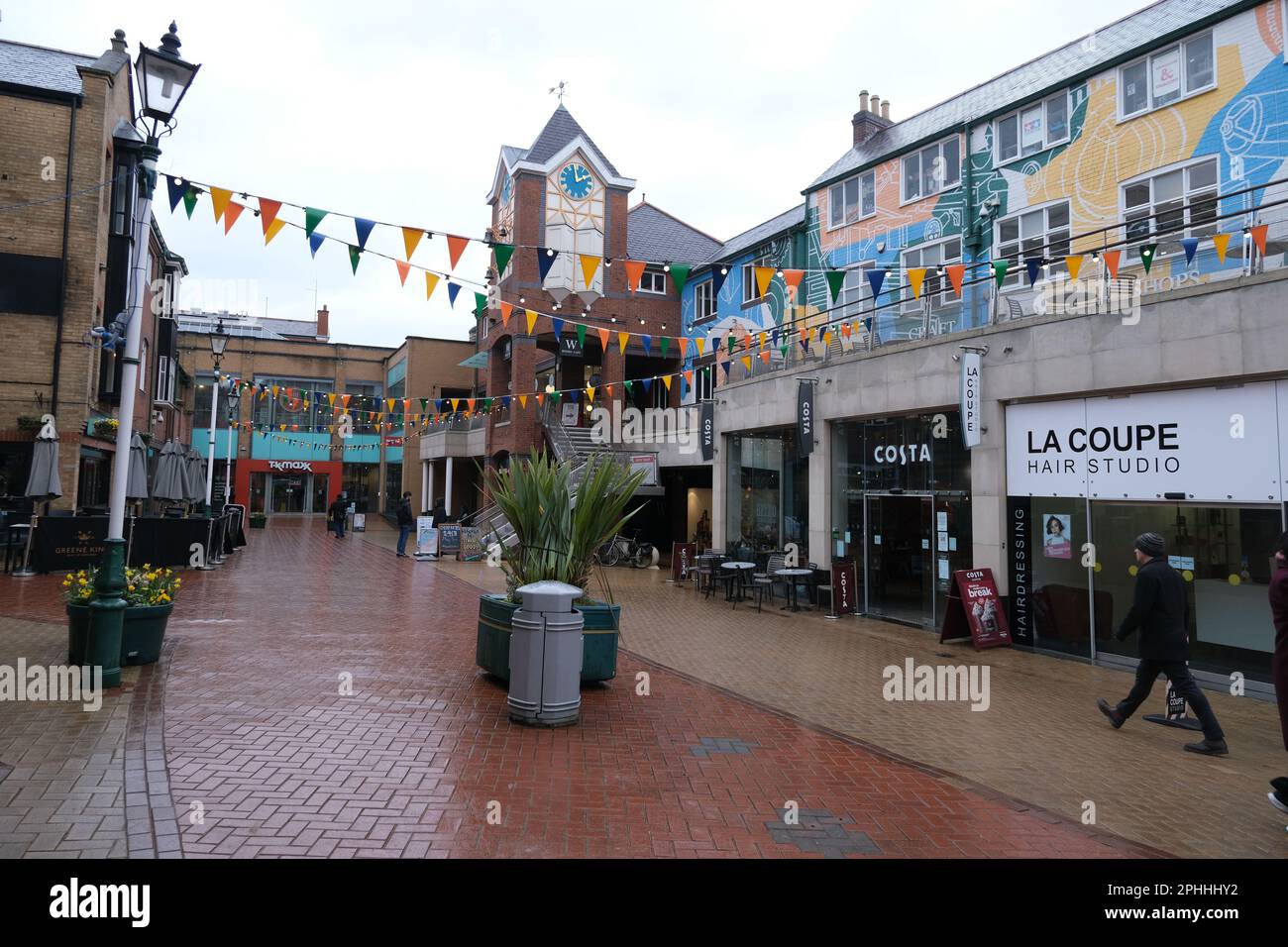 Sheffield City Centre Orchard Square Stock Photo Alamy