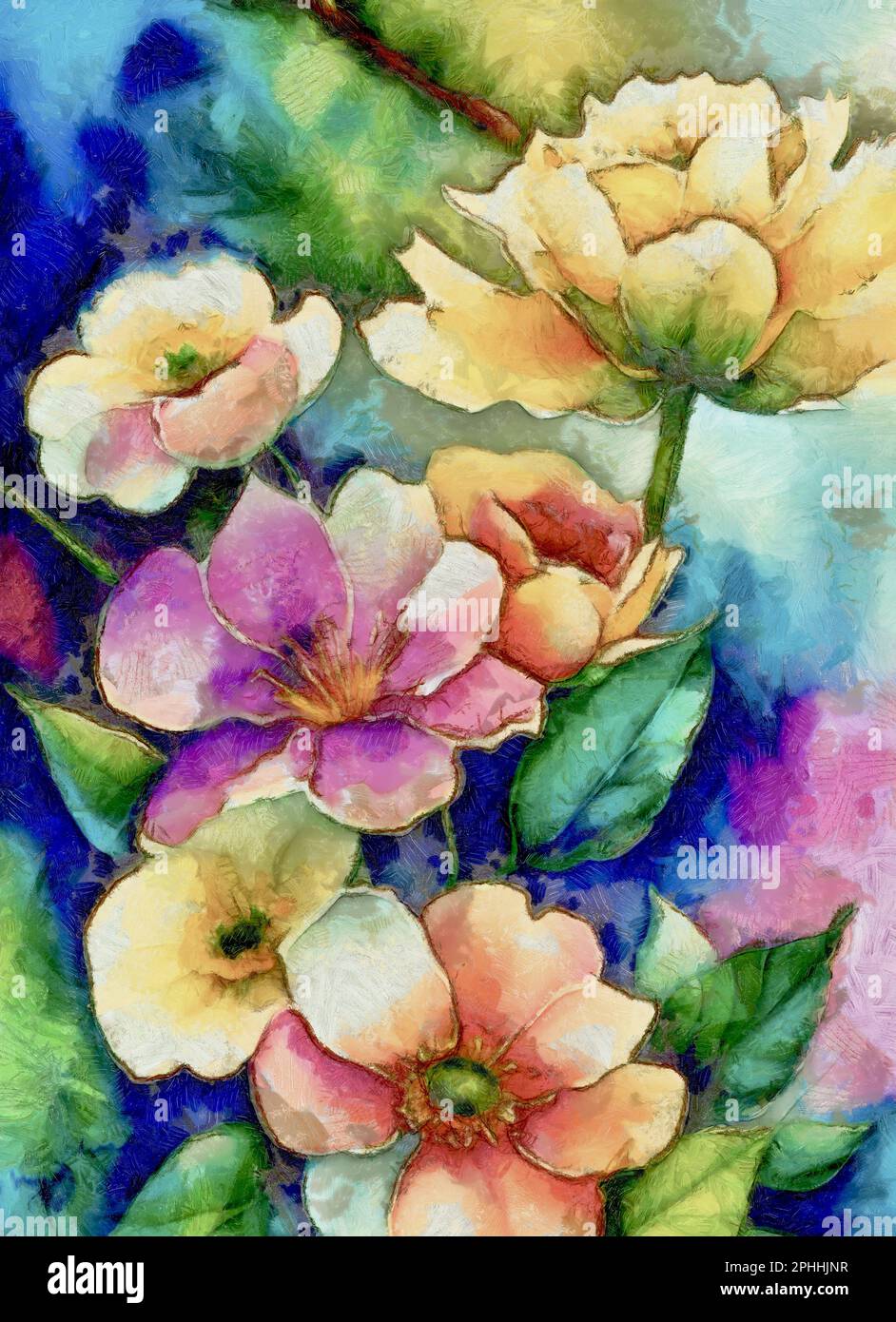 This handpainted artwork perfect for adding a touch of adventure to