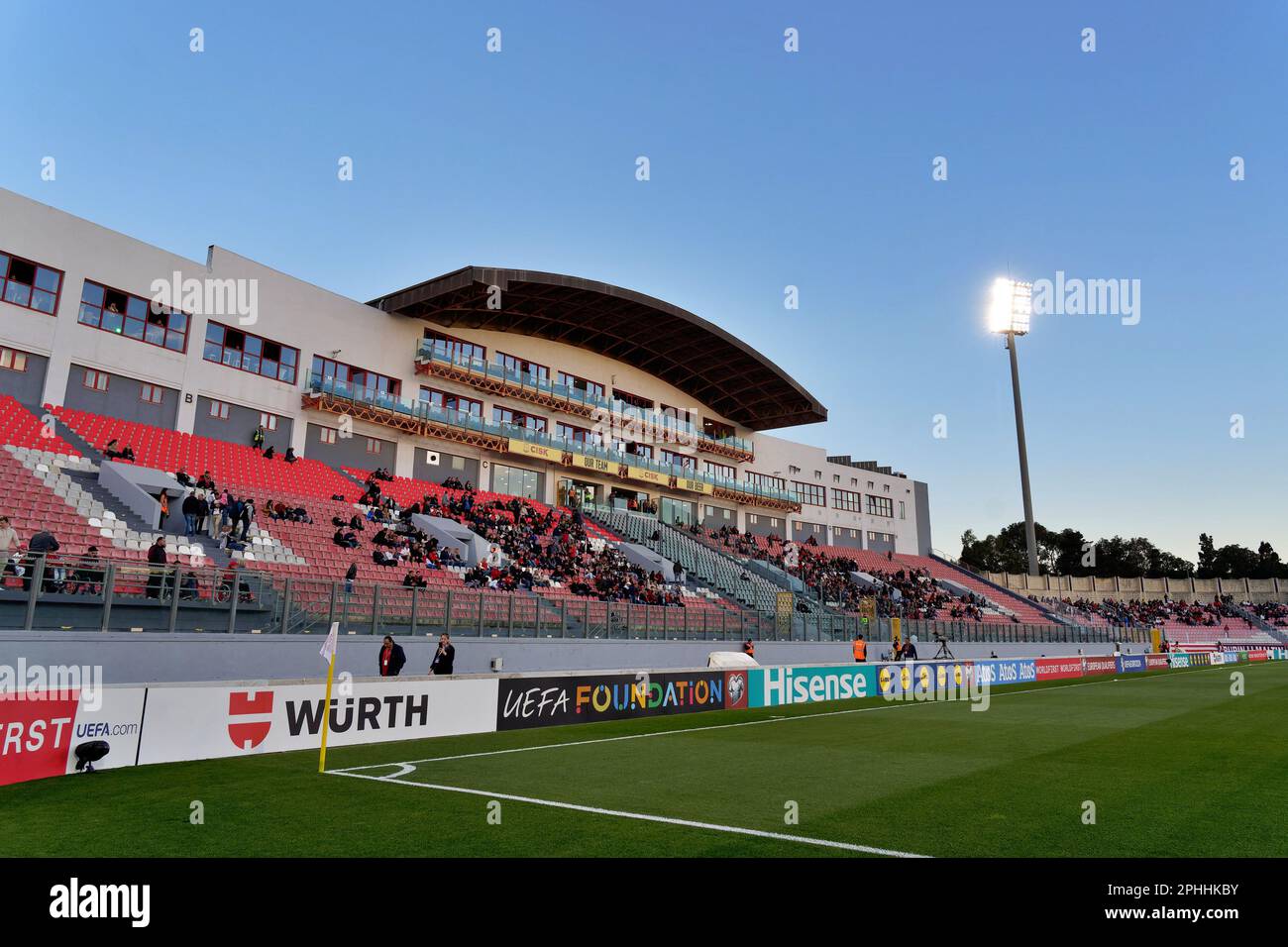 Ta Qali Ta Qali Italy March 26 2023 Ta Qali Stadium Malta During European Qualifiers Ta Qali Ta Qali Italy March 26 2023 Ta Qali Stadium Malta During European Qualifiers
