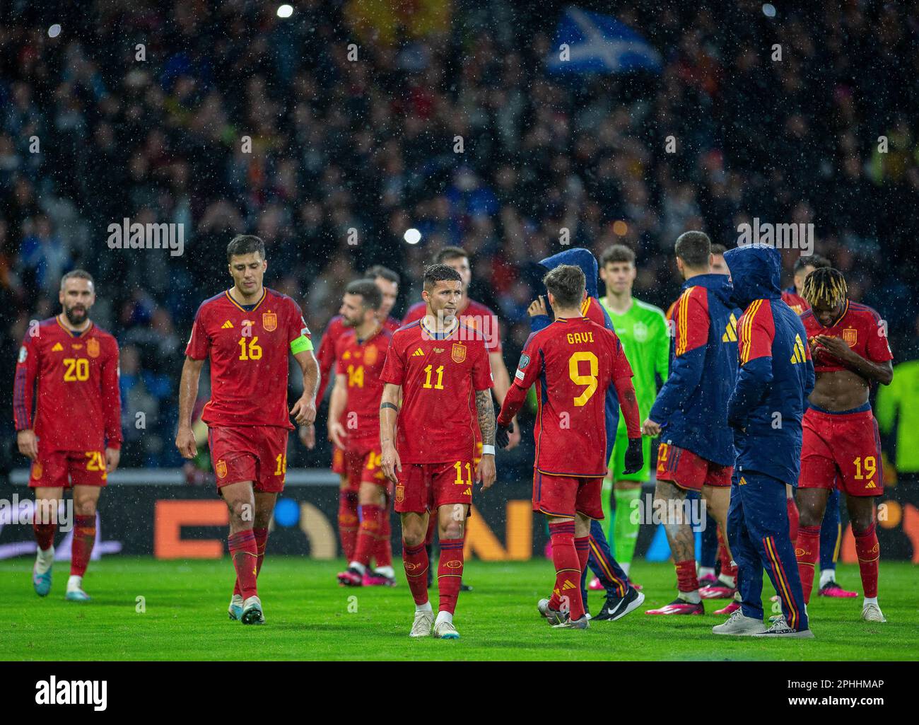 28th March 2023; Hampden Park, Glasgow, Scotland Euro 2024 Qualifier