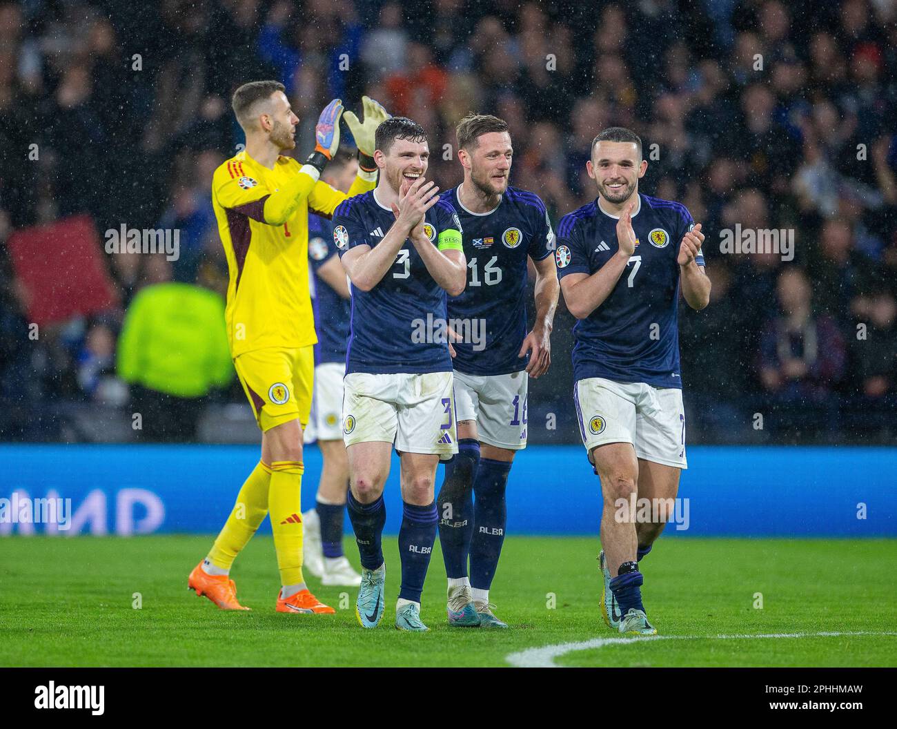 28th March 2023; Hampden Park, Glasgow, Scotland Euro 2024 Qualifier