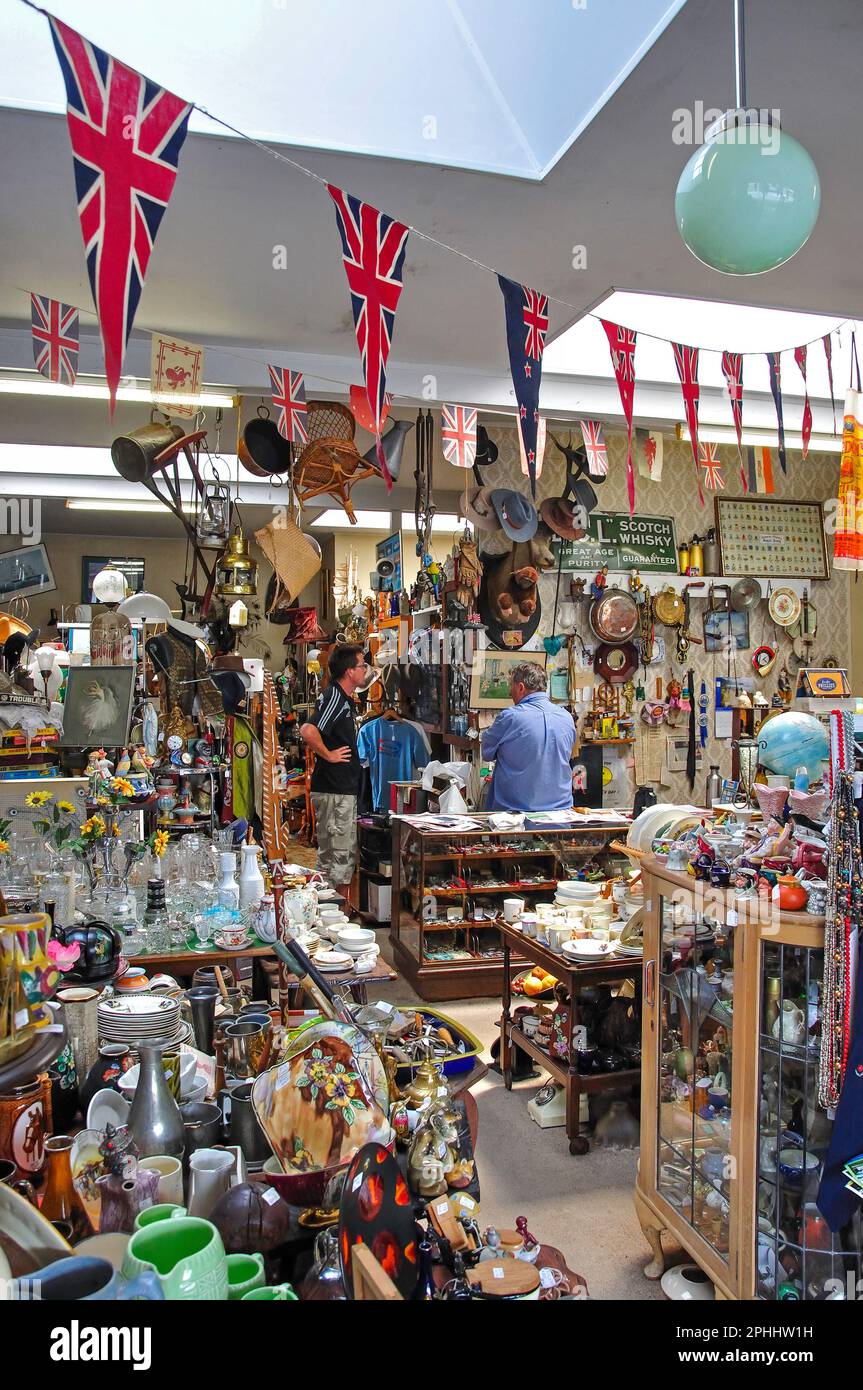 Antique shop interior, Waimea Road, Nelson, Nelson Region, South Island