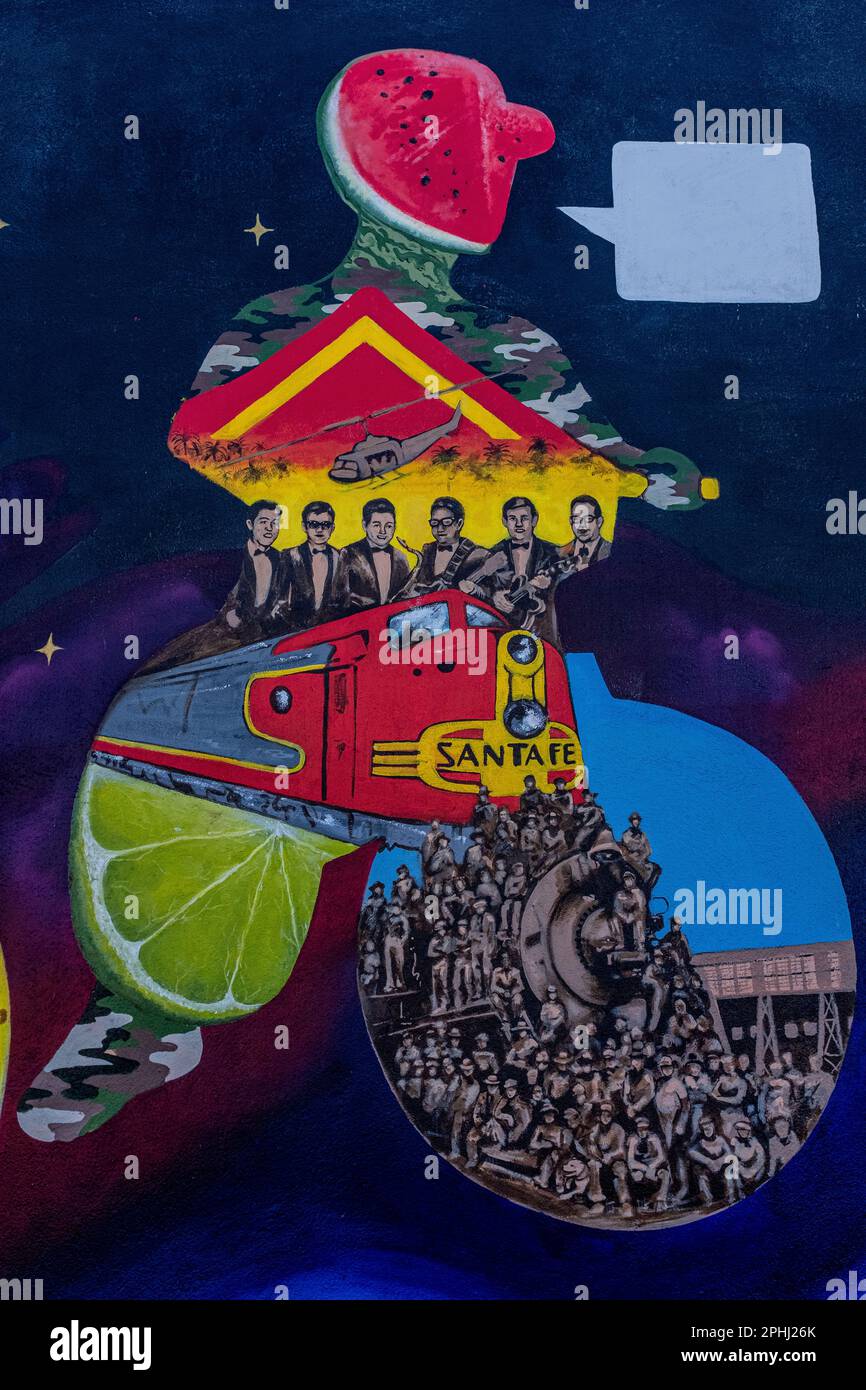 street art in Albuquerque, New Mexico Stock Photo - Alamy