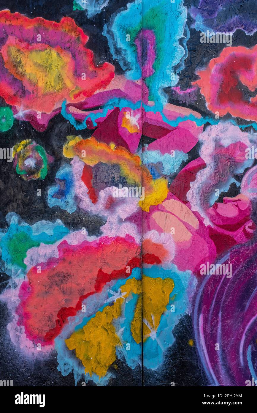 street art in Albuquerque, New Mexico Stock Photo Alamy