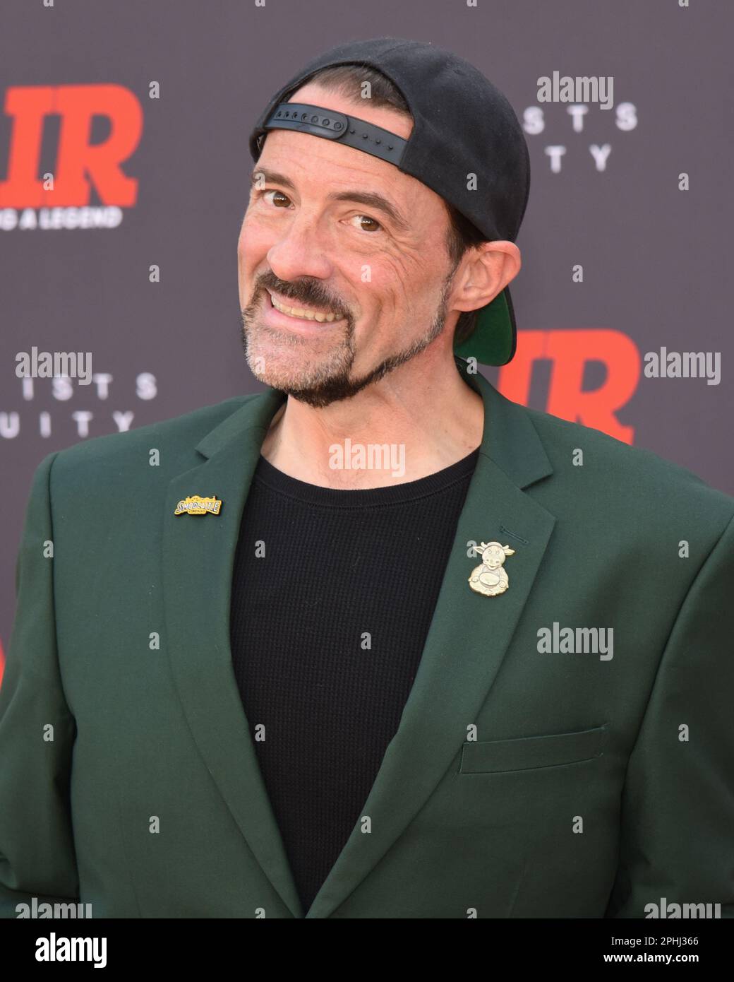 March 27, 2023, Westwood, California, United States: Kevin Smith attends Amazon Studios' World Premiere Of ''AIR' (Credit Image: © Billy Bennight/ZUMA Press Wire) EDITORIAL USAGE ONLY! Not for Commercial USAGE! Stock Photo