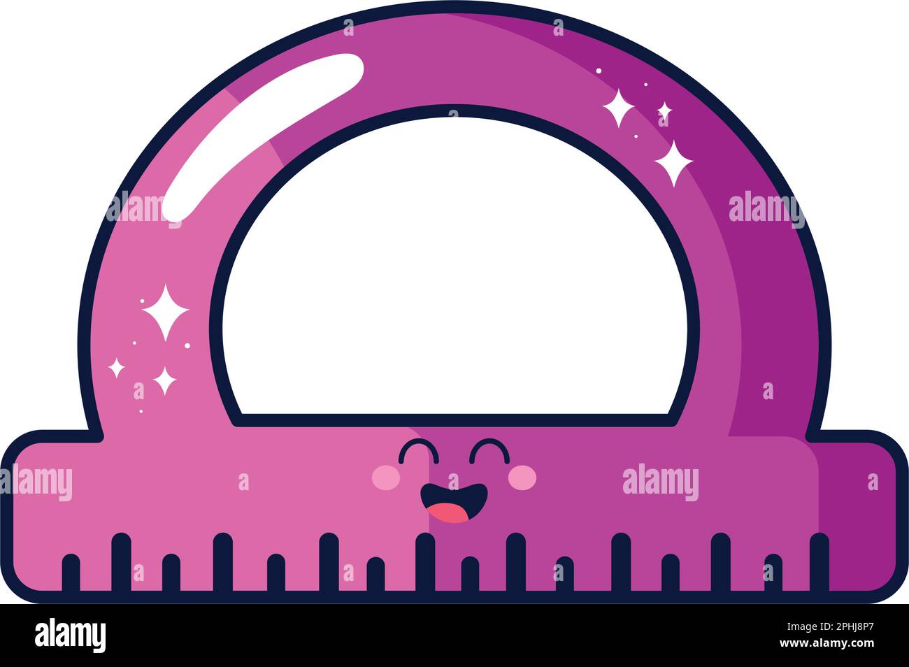 kawaii protractor cute Stock Vector Image & Art Alamy