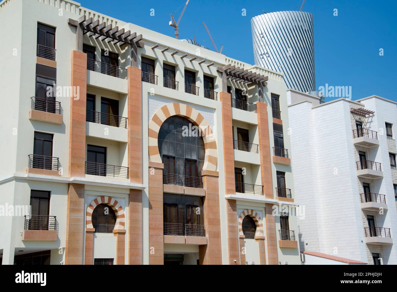 Apartments in Lusail Qatar Stock Photo Alamy
