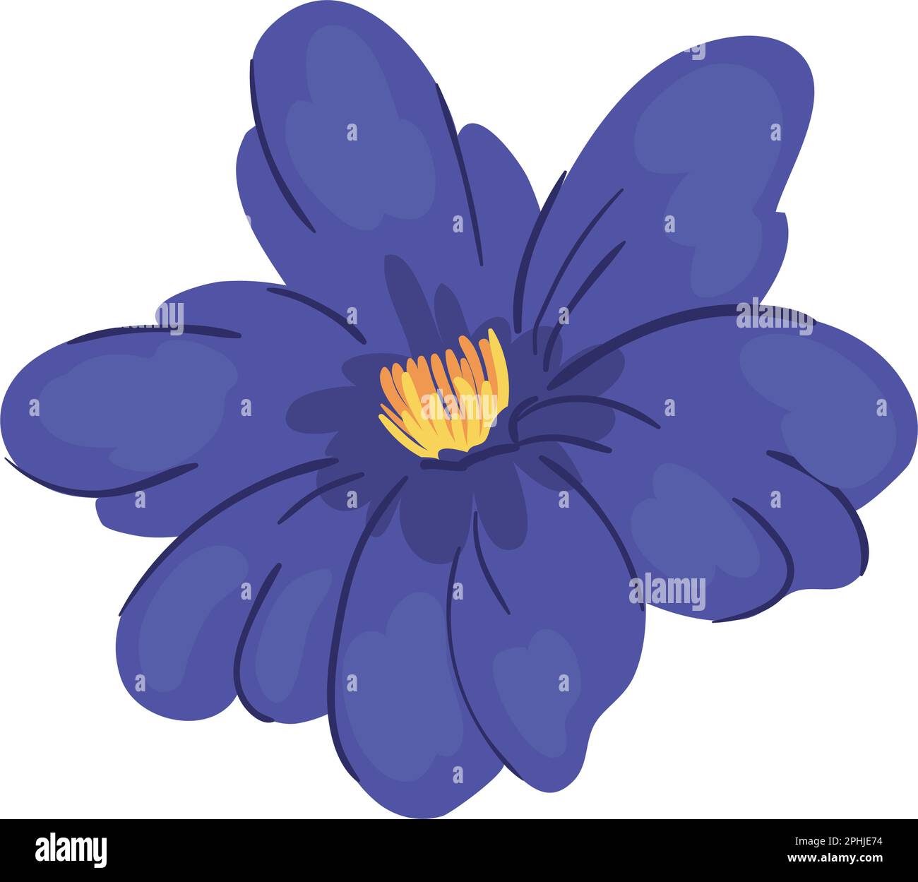purple flower icon Stock Vector Image & Art - Alamy