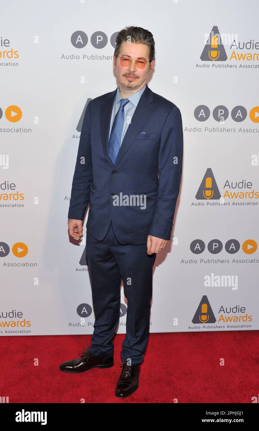 New York, USA. 28th Mar, 2023. Edoardo Ballerini attends the 2023 Audie