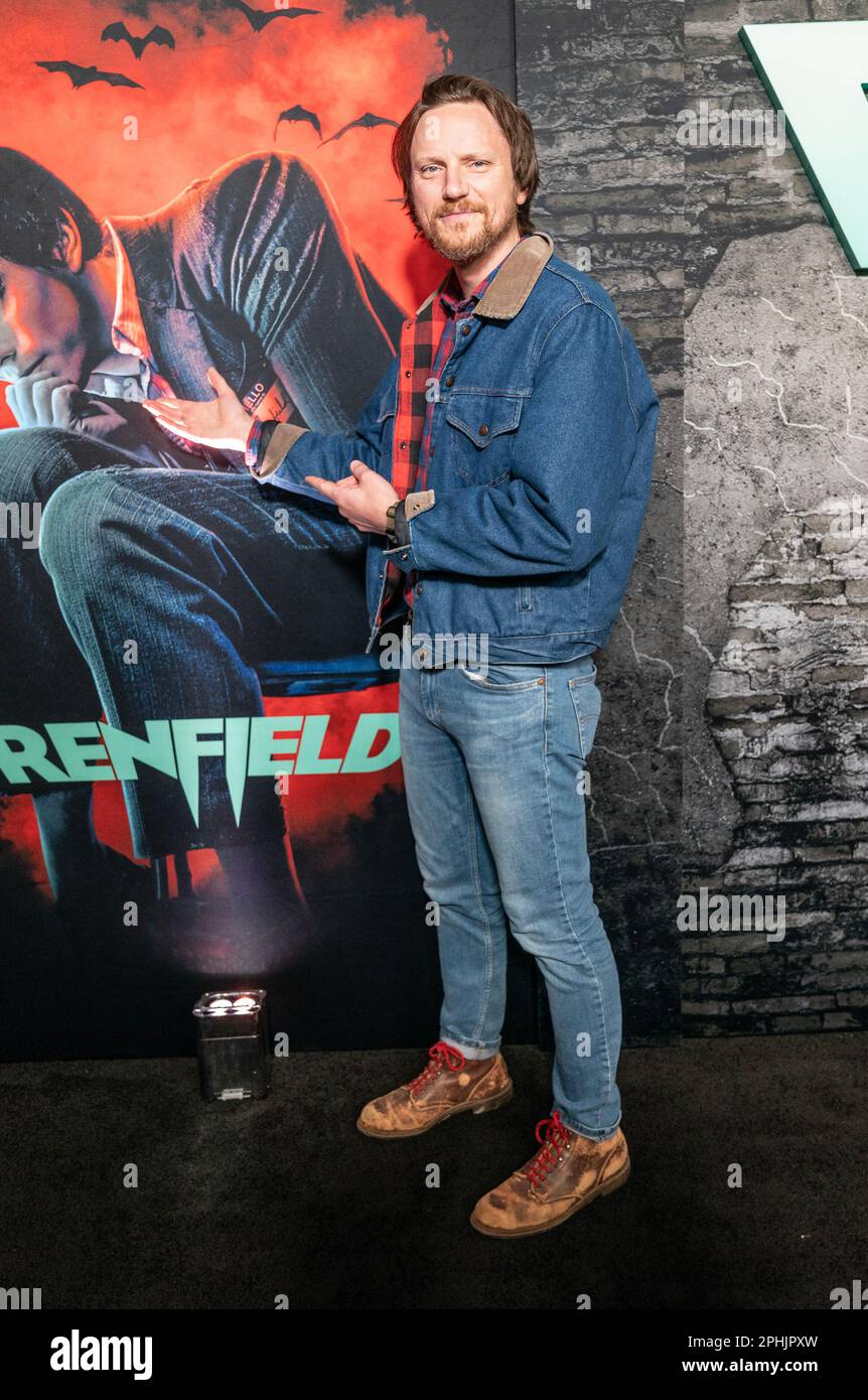 New York USA 28th Mar 2023 Josh Mikel Attends Premiere Of Universal New York Usa 28th Mar 2023 Josh Mikel Attends Premiere Of Universal Pictures Renfield At Moma In New York On March 28 2023 Photo By Lev Radinsipa Usa Credit Sipa Usalamy Live News 2PHJPXW 