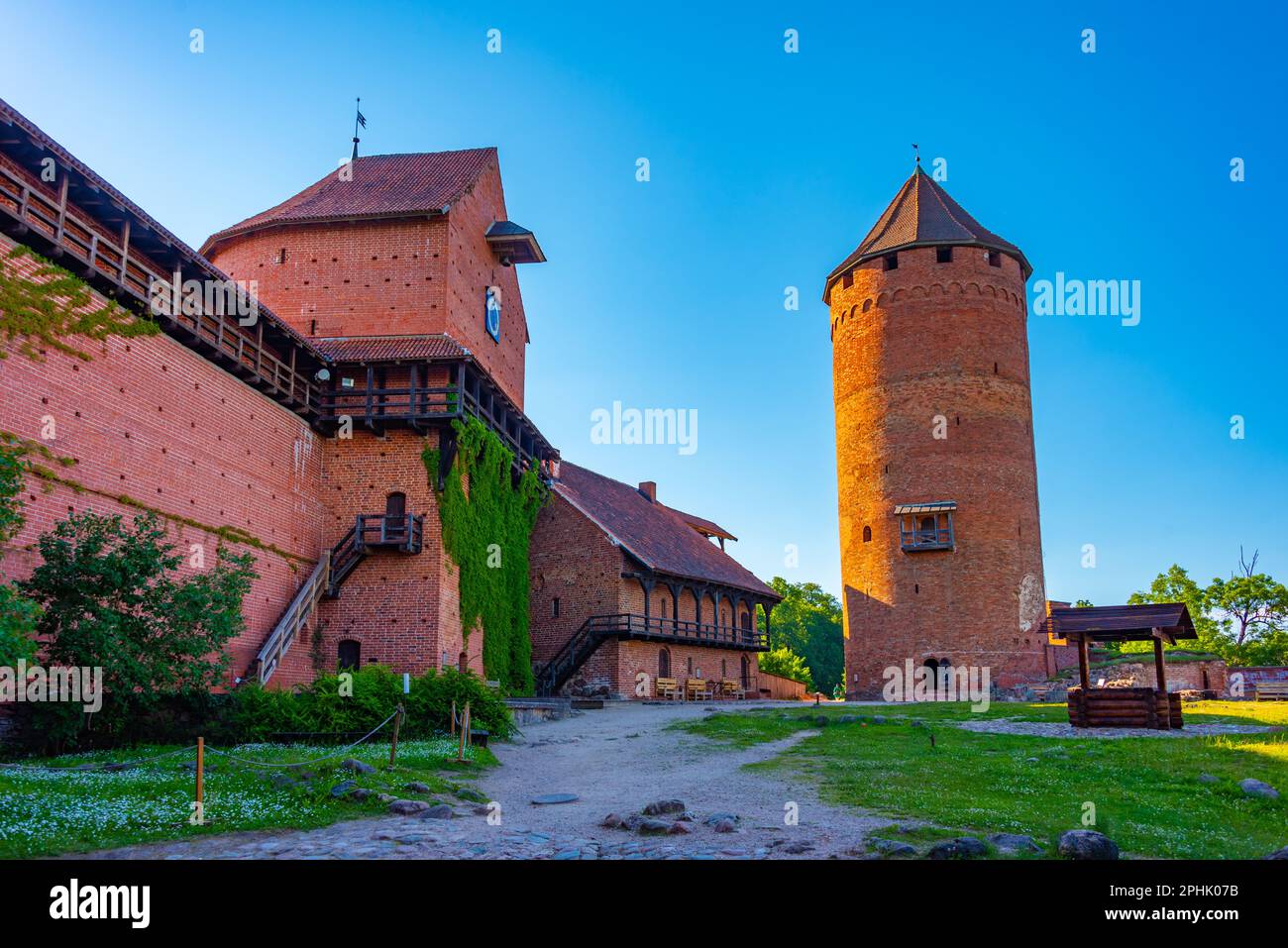 Turiada Tower turaida tourist attraction hi-res stock photography and images ...