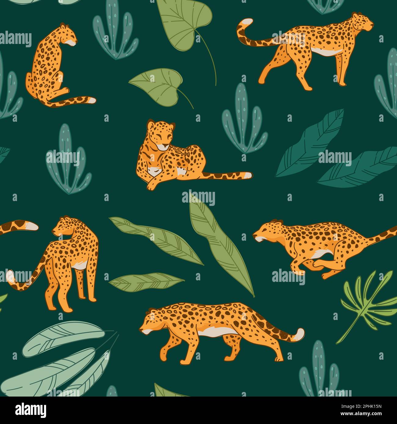 Cheetah habitat Stock Vector Images - Alamy