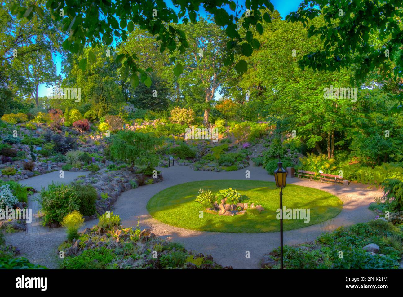 Botanical Garden of the University of Tartu in Estonia Stock Photo - Alamy