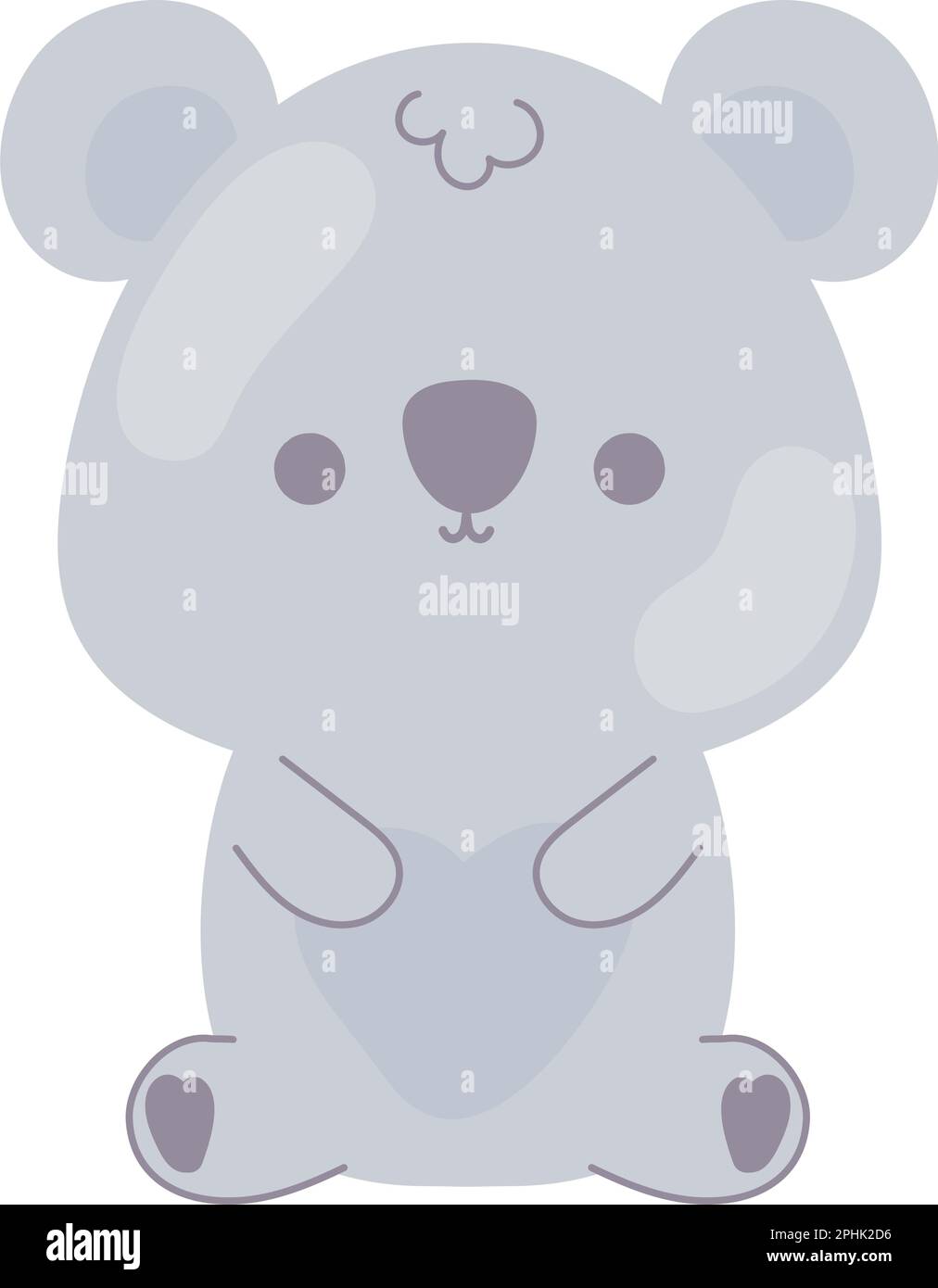 koala kawaii animal Stock Vector Image & Art - Alamy