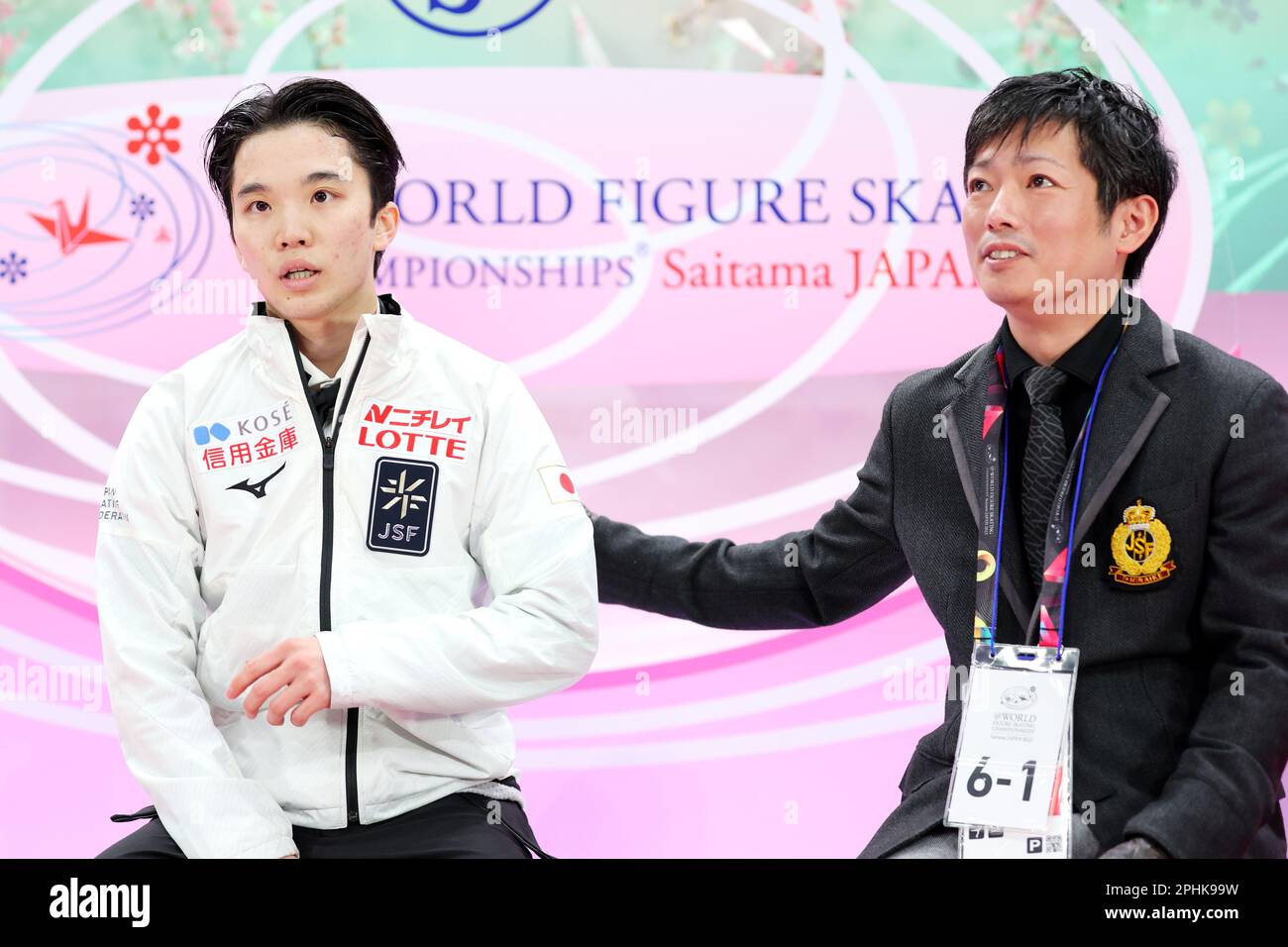 Saitama, Japan. 25th Mar, 2023. (LR) Kazuki Tomono (JPN), Taijin