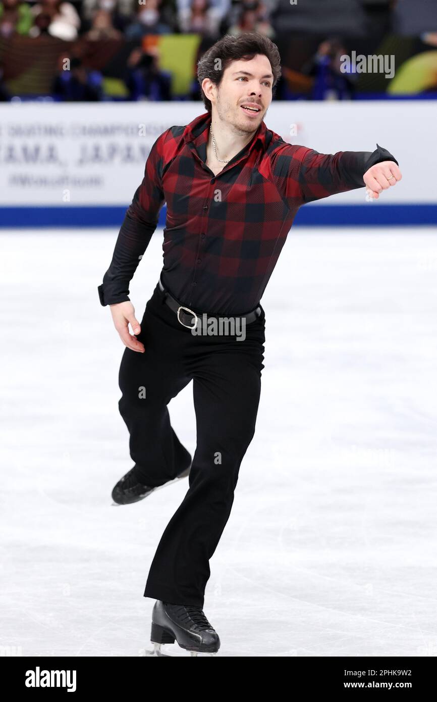 Saitama, Japan. 25th Mar, 2023. Keegan Messing (CAN) Figure Skating