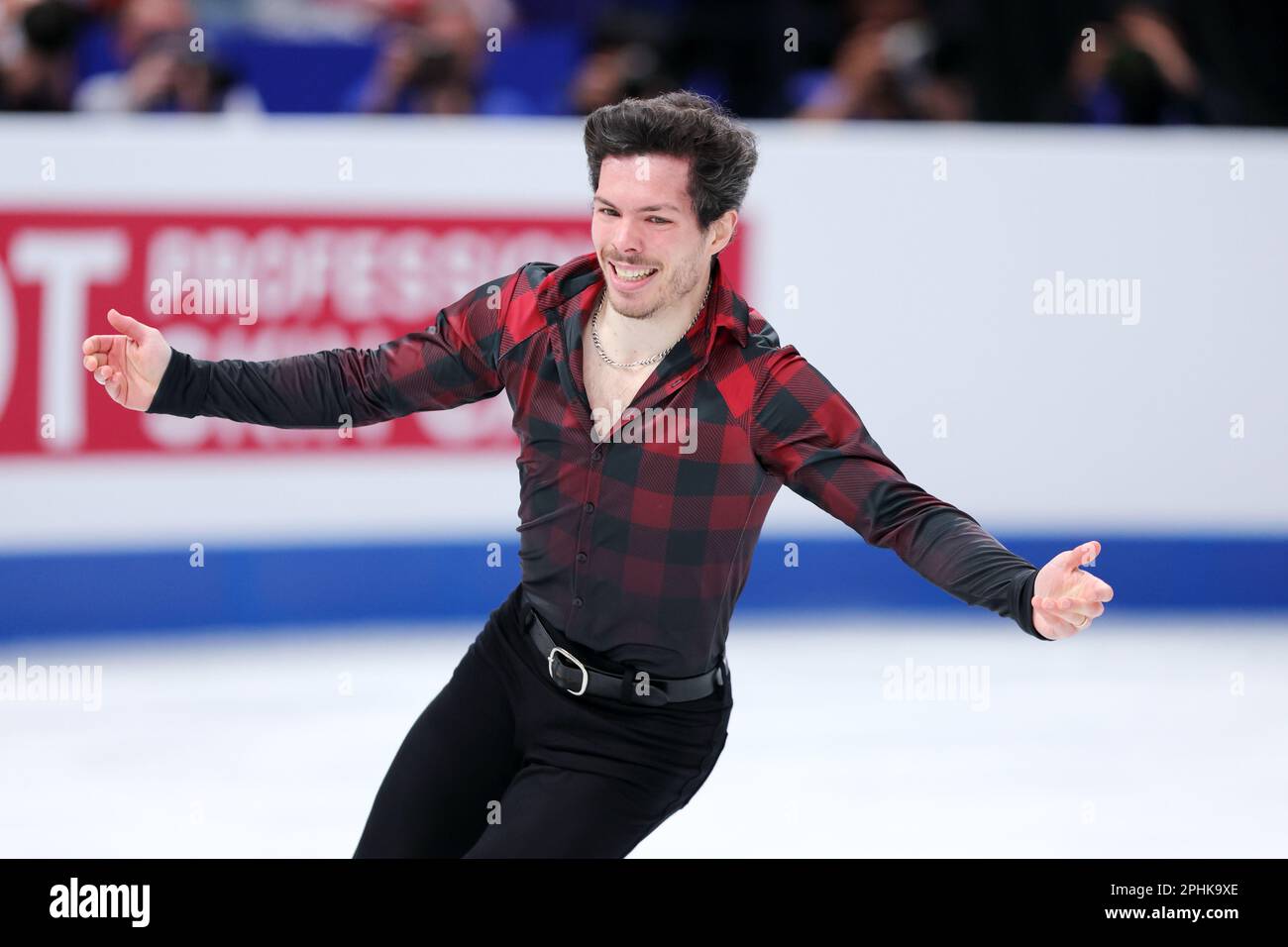 Saitama, Japan. 25th Mar, 2023. Keegan Messing (CAN) Figure Skating