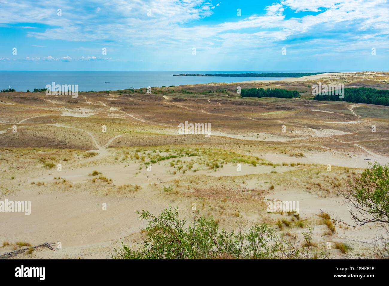 Parnidis Dune At Curonian Spit In Lithuania Stock Photo Alamy