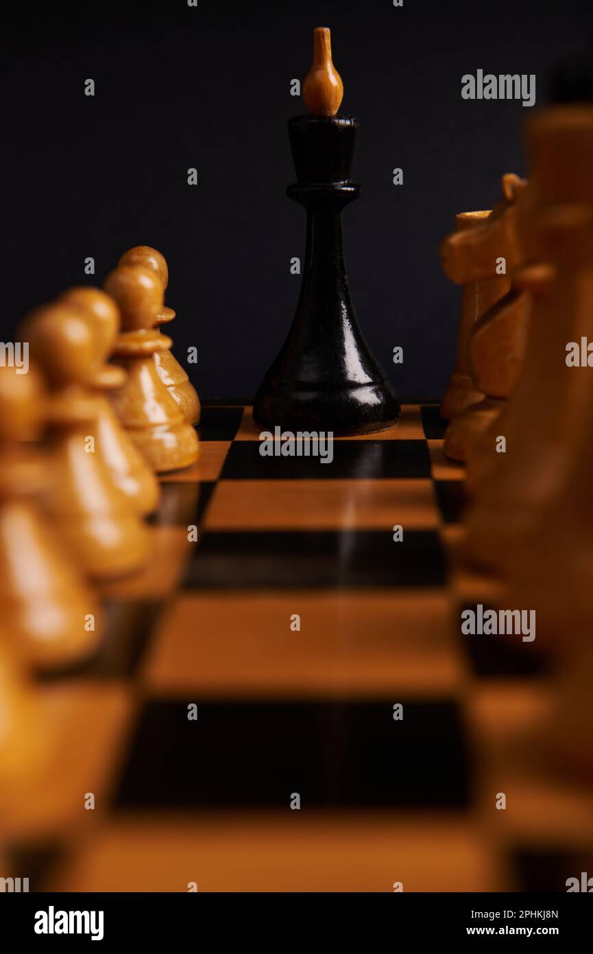 Chess board game concept of business ideas and competition and strategy  plan success meaning Stock Photo - Alamy