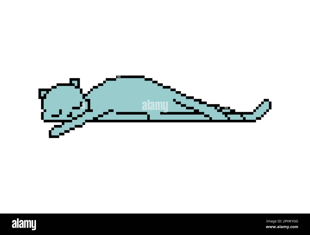 Pixel Art Cat Friend Playing Stock Illustration - Download Image Now -  Animal, Animal Family, Art - iStock