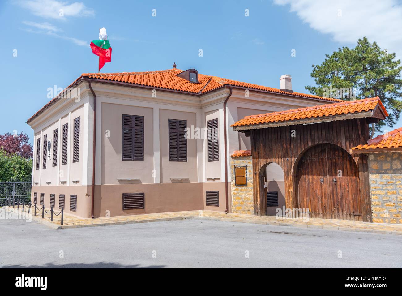 House museum of Aleko Konstantinov in Svishtov, Bulgaria Stock Photo ...