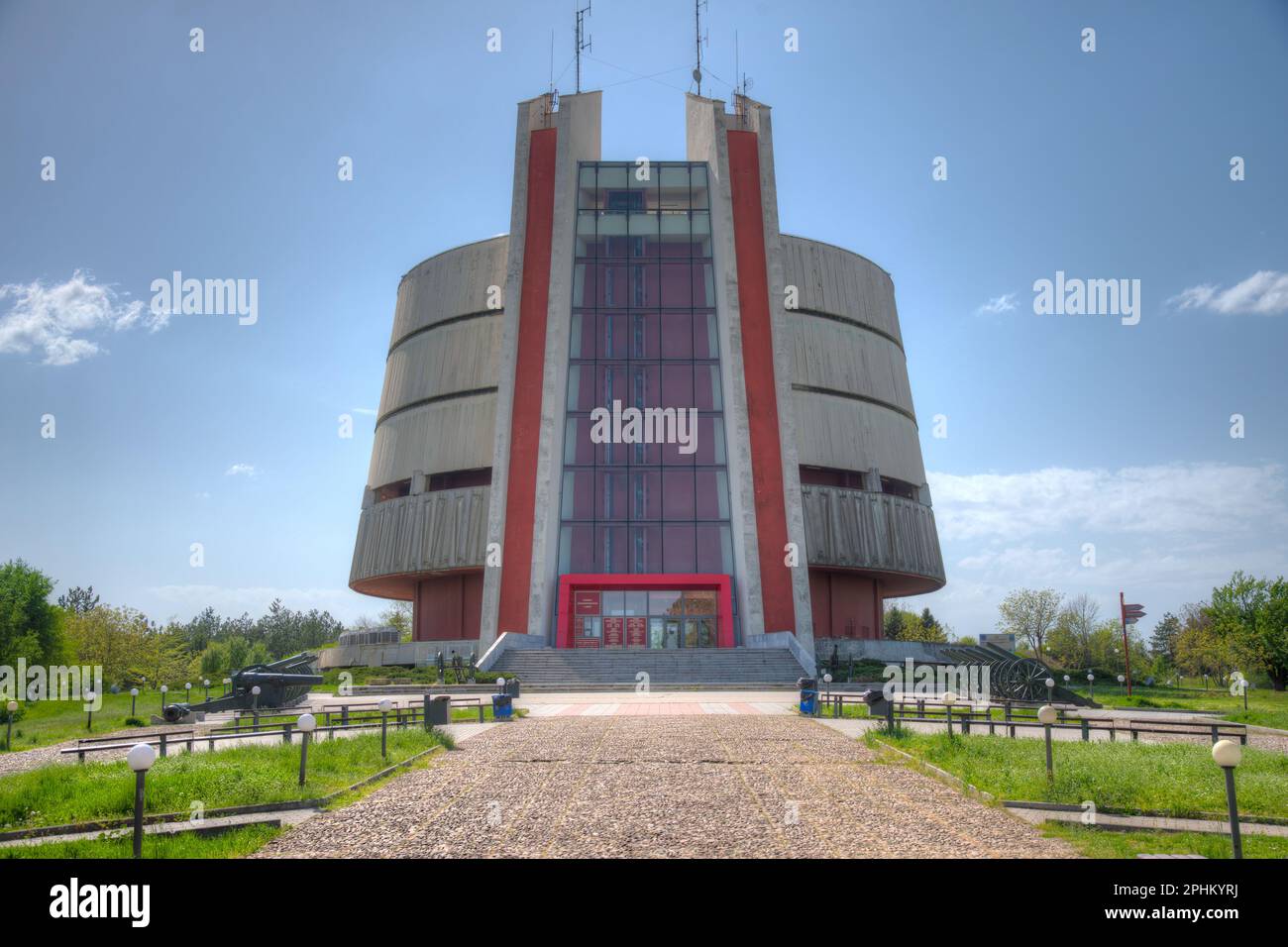 Building of Pleven Panorama in Bulgaria Stock Photo - Alamy
