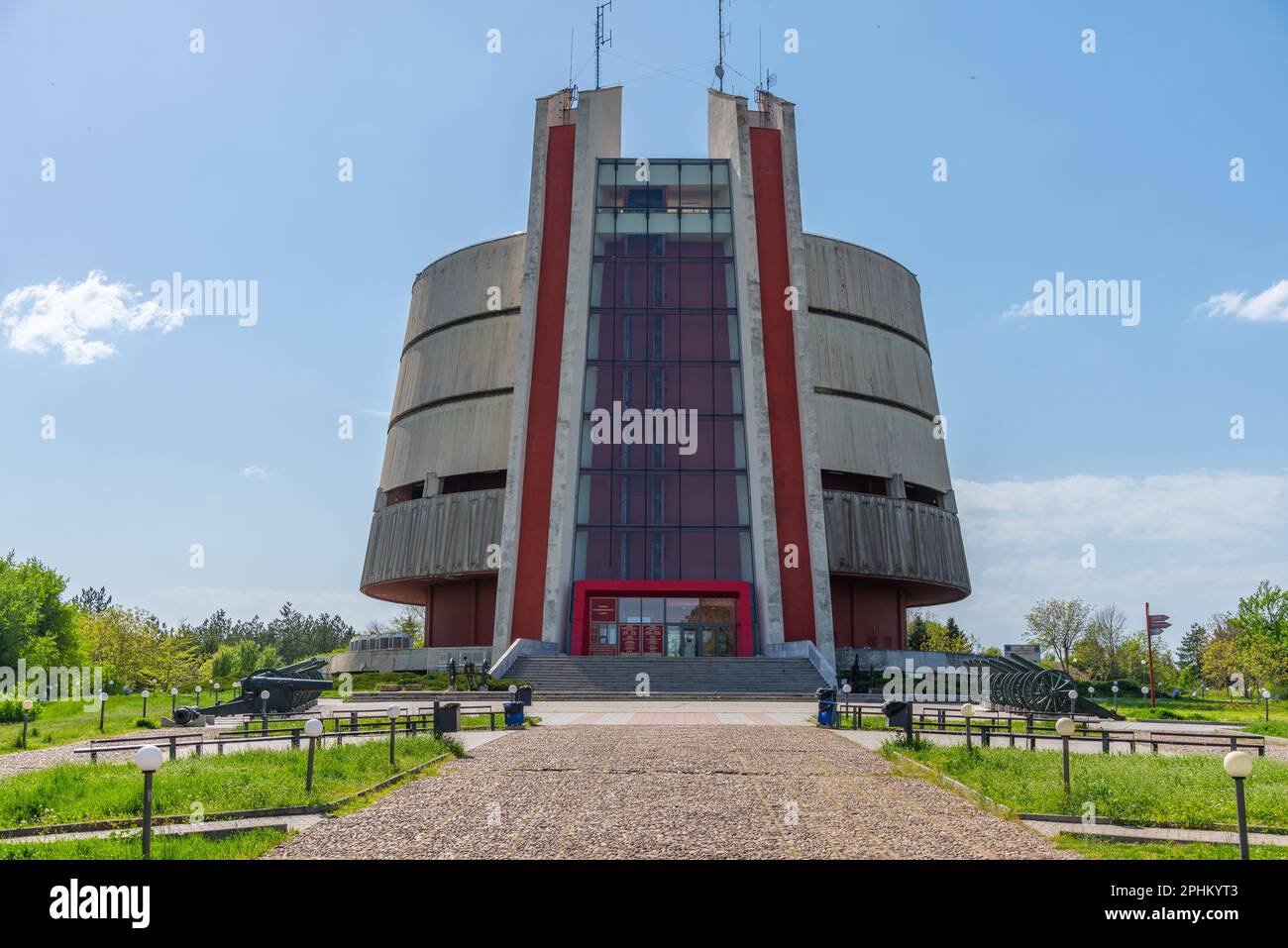 Building of Pleven Panorama in Bulgaria Stock Photo - Alamy