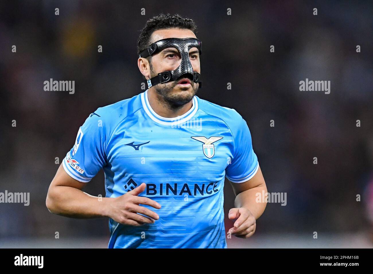 Bologna, Italy. 11th Mar, 2023. Lazioâ&#x80;&#x99;s Denis Elizer Pedro portrait during Bologna FC vs SS Lazio, italian soccer Serie A match in Bologna, Italy, March 11 2023 Credit: Independent Photo Agency/Alamy Live News Stock Photo
