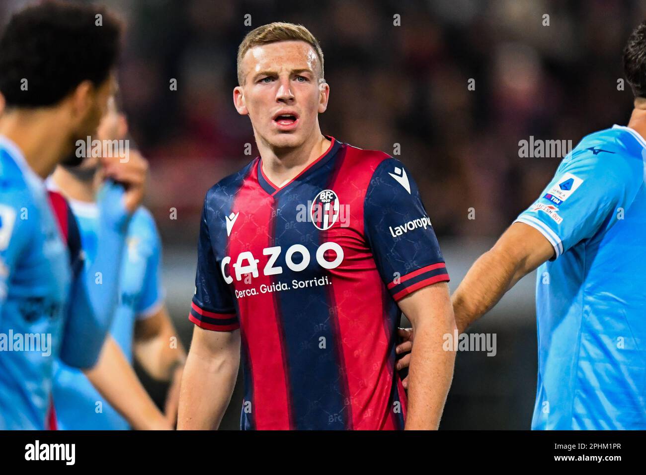 Bologna, Italy. 11th Mar, 2023. Bologna's Lewis Ferguson during Bologna FC vs SS Lazio, italian soccer Serie A match in Bologna, Italy, March 11 2023 Credit: Independent Photo Agency/Alamy Live News Stock Photo