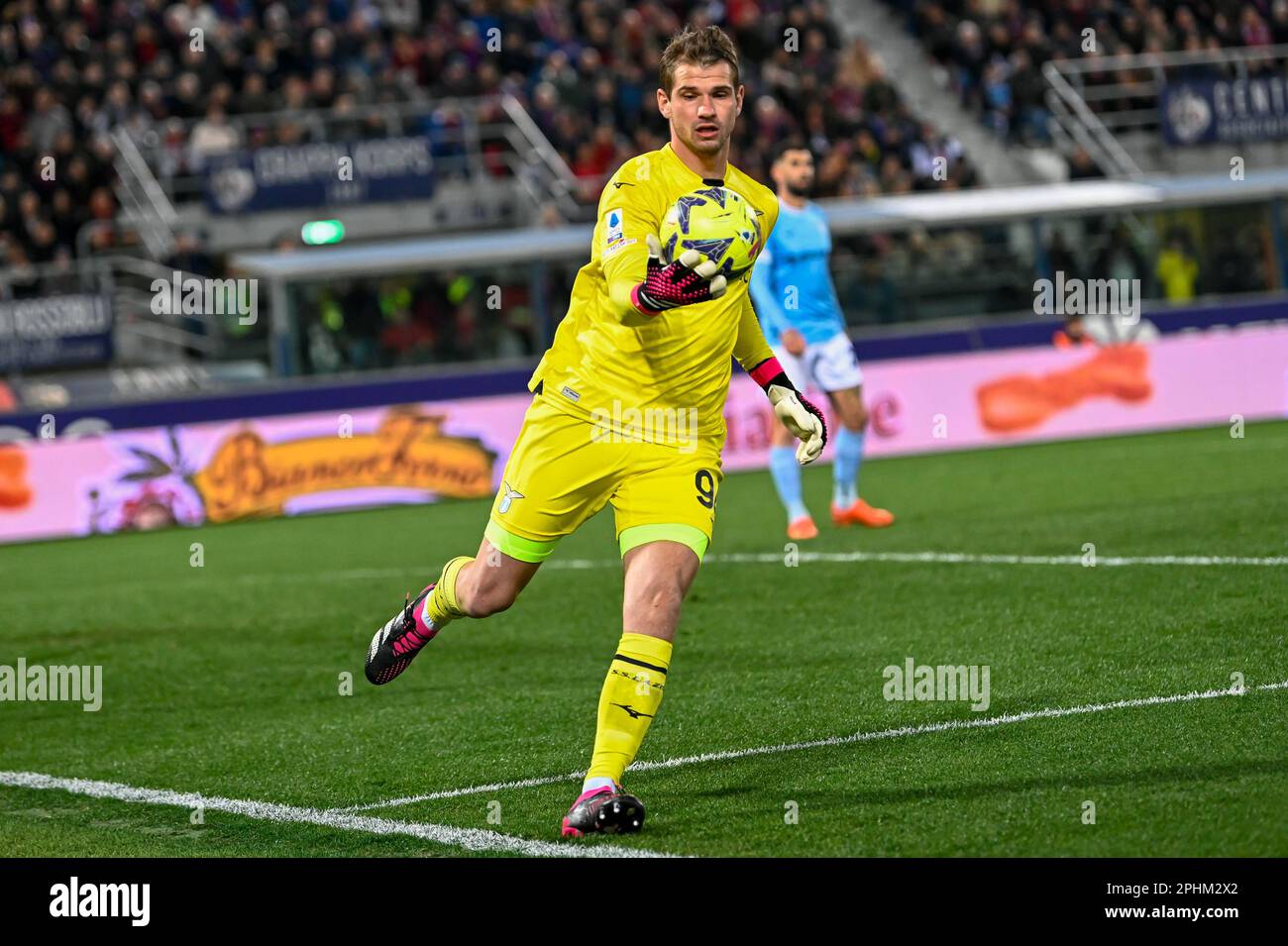 Bologna, Italy. 11th Mar, 2023. Lazioâ&#x80;&#x99;s Ivan Provedel during Bologna FC vs SS Lazio, italian soccer Serie A match in Bologna, Italy, March 11 2023 Credit: Independent Photo Agency/Alamy Live News Stock Photo