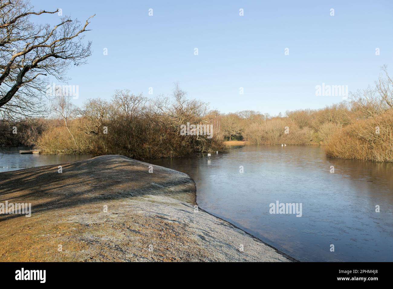 Hollow Ponds, also known as Leyton Flats, Epping Forest on the northern