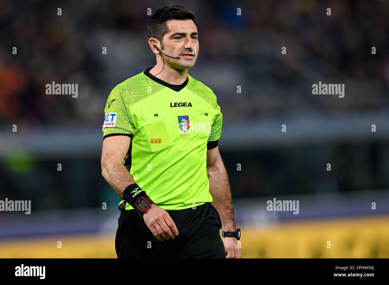 Bologna, Italy. 11th Mar, 2023. The Referee of the match Fabio Maresca during Bologna FC vs SS Lazio, italian soccer Serie A match in Bologna, Italy, March 11 2023 Credit: Independent Photo Agency/Alamy Live News Stock Photo