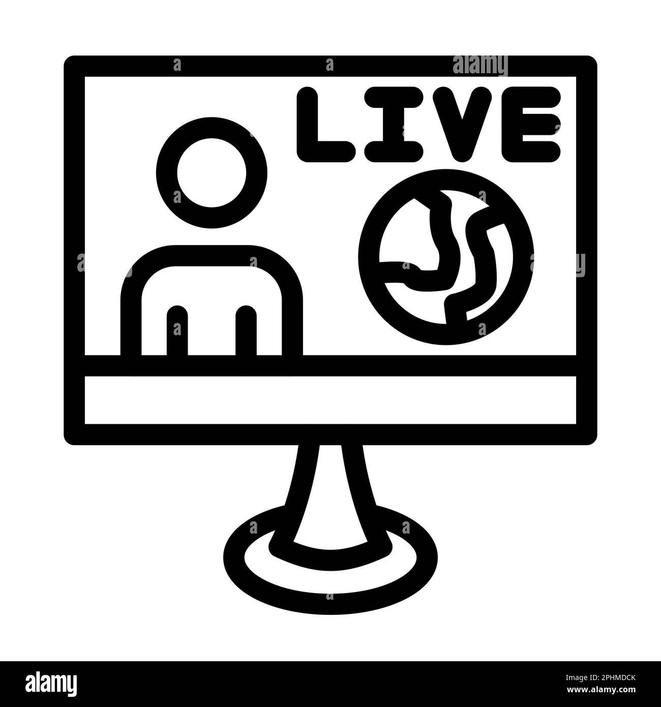 Live typing Black and White Stock Photos & Images - Alamy