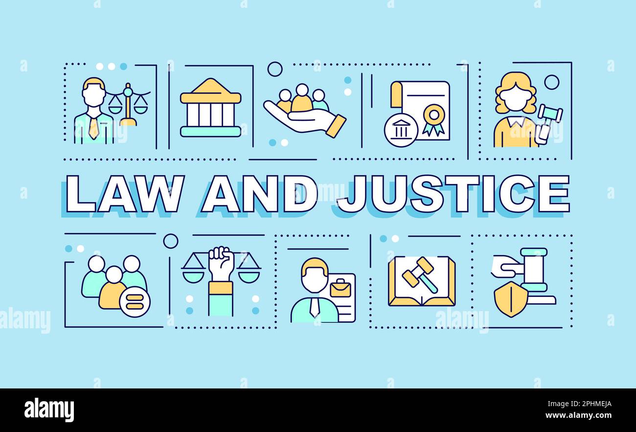 Justice title page Stock Vector Images Alamy