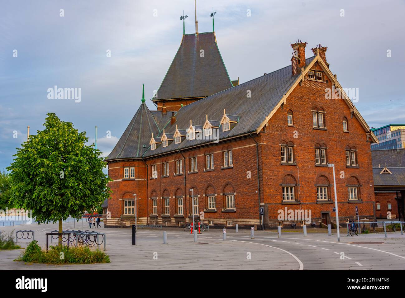 Toldboden house in Aarhus, Denmark. Stock Photo